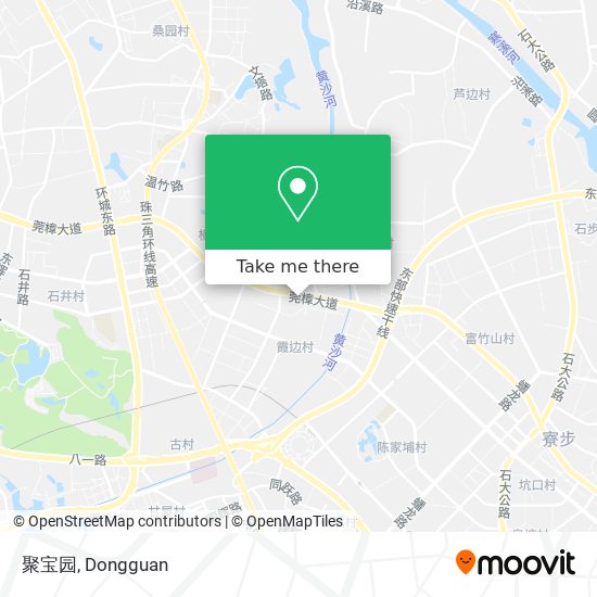 聚宝园 map