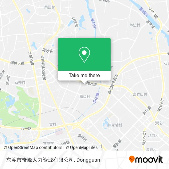 东莞市奇峰人力资源有限公司 map