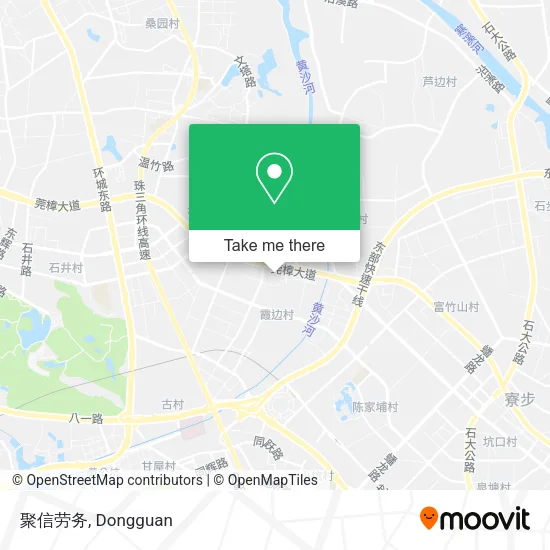 聚信劳务 map