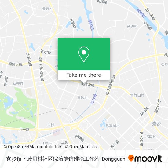 寮步镇下岭贝村社区综治信访维稳工作站 map