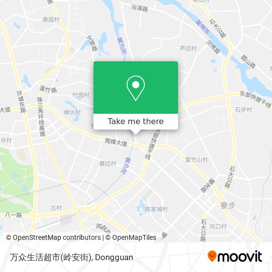万众生活超市(岭安街) map