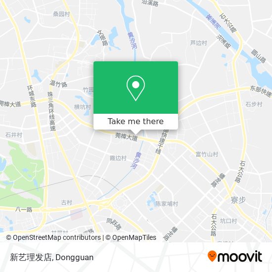 新艺理发店 map