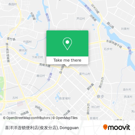 喜洋洋连锁便利店(俊发分店) map