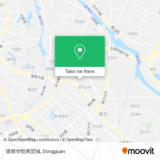 塘唇华悦商贸城 map