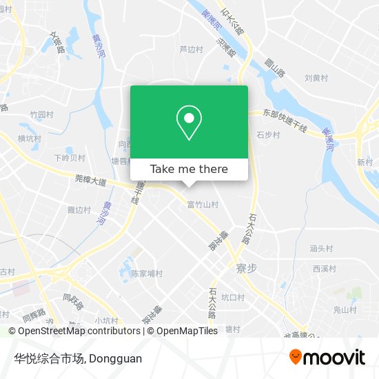 华悦综合市场 map