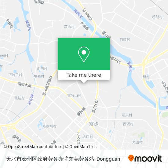 天水市秦州区政府劳务办驻东莞劳务站 map
