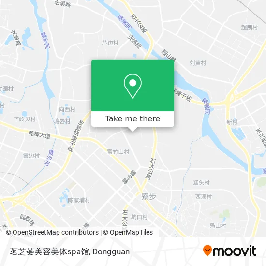 茗芝荟美容美体spa馆 map
