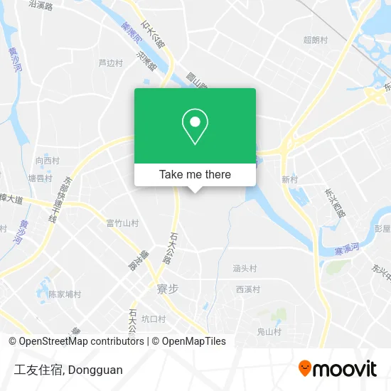工友住宿 map