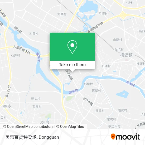 美惠百货特卖场 map