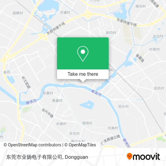 东莞市业扬电子有限公司 map