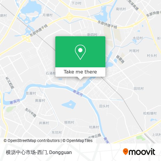 横沥中心市场-西门 map