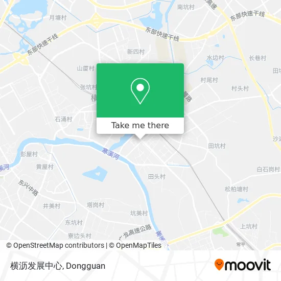 横沥发展中心 map