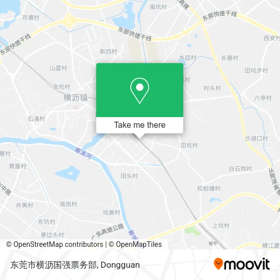 东莞市横沥国强票务部 map