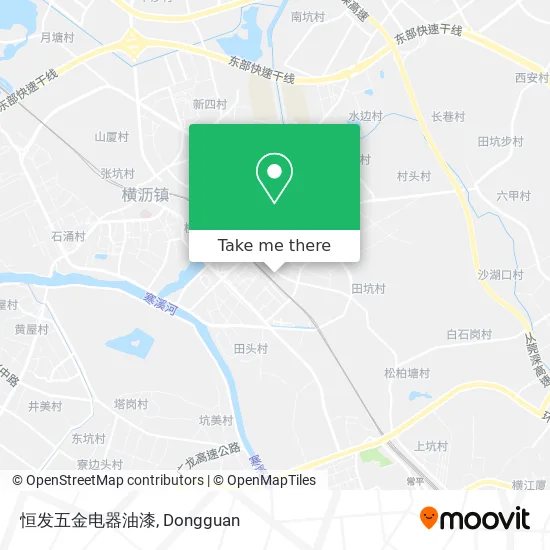 恒发五金电器油漆 map