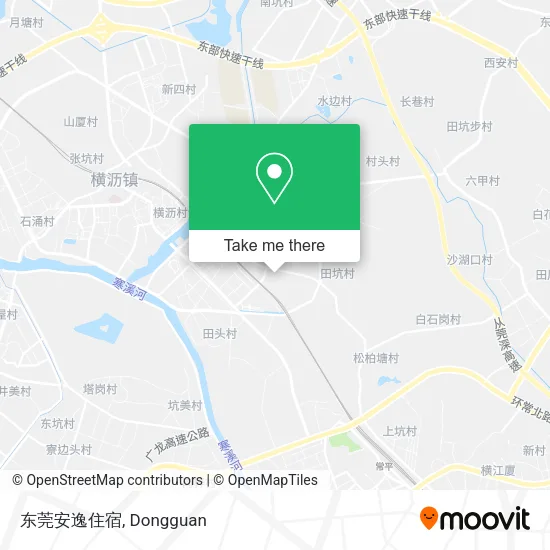 东莞安逸住宿 map