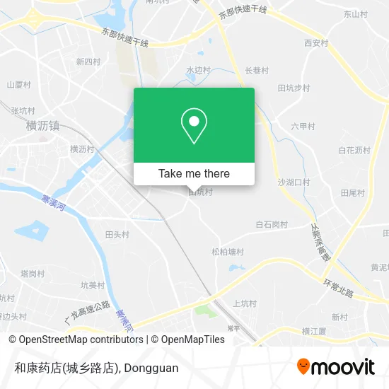 和康药店(城乡路店) map