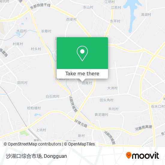 沙湖口综合市场 map