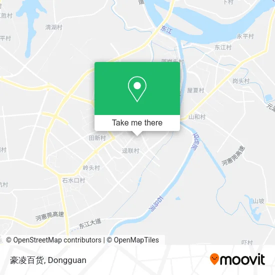 豪凌百货 map
