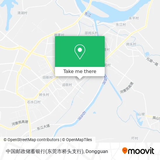 中国邮政储蓄银行(东莞市桥头支行) map