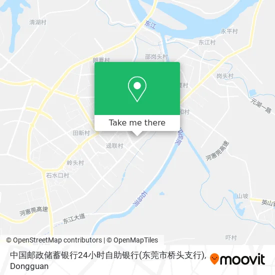 中国邮政储蓄银行24小时自助银行(东莞市桥头支行) map