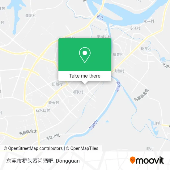 东莞市桥头慕尚酒吧 map