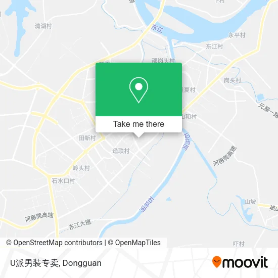 U派男装专卖 map
