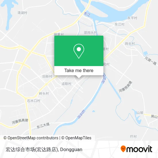 宏达综合市场(宏达路店) map