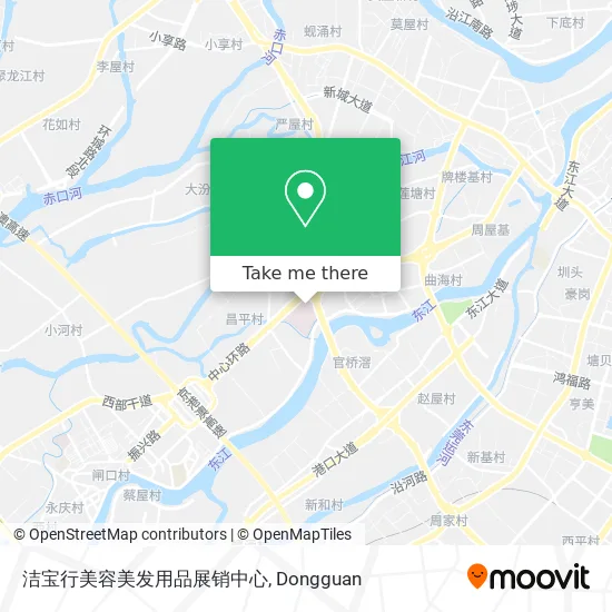 洁宝行美容美发用品展销中心 map