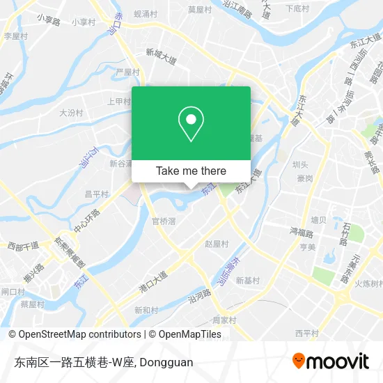 东南区一路五横巷-W座 map