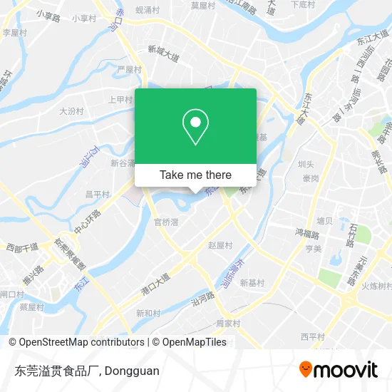 东莞溢贯食品厂 map
