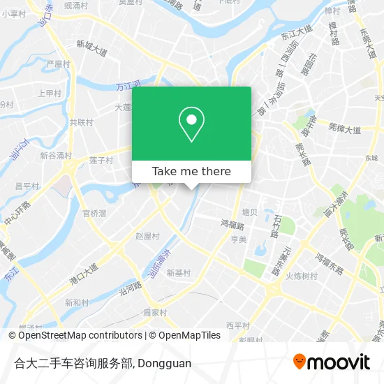 合大二手车咨询服务部 map