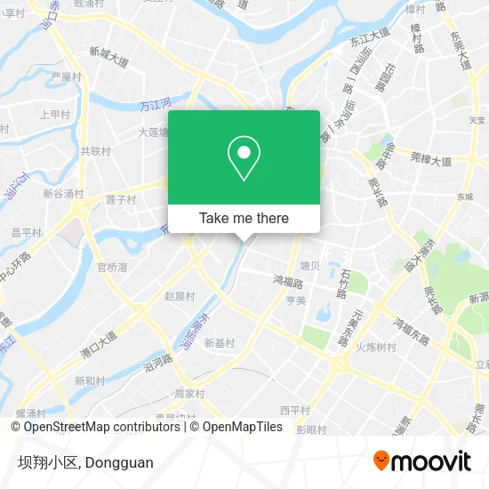 坝翔小区 map