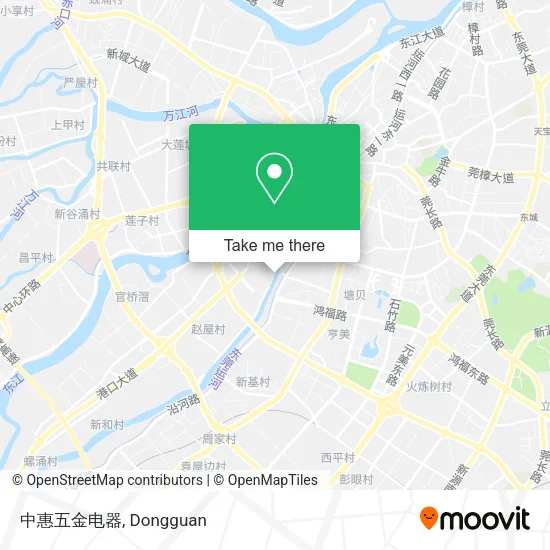 中惠五金电器 map