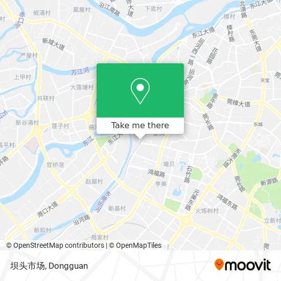 坝头市场 map