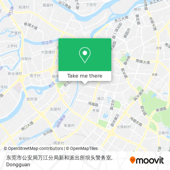 东莞市公安局万江分局新和派出所坝头警务室 map