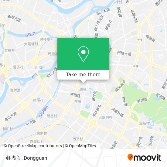 虾湖闹 map