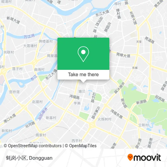 蚝岗小区 map