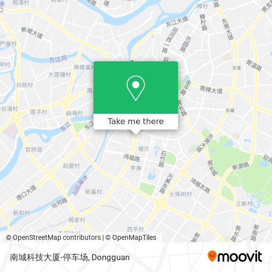 南城科技大厦-停车场 map