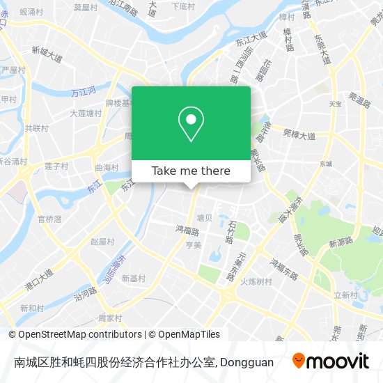 南城区胜和蚝四股份经济合作社办公室 map