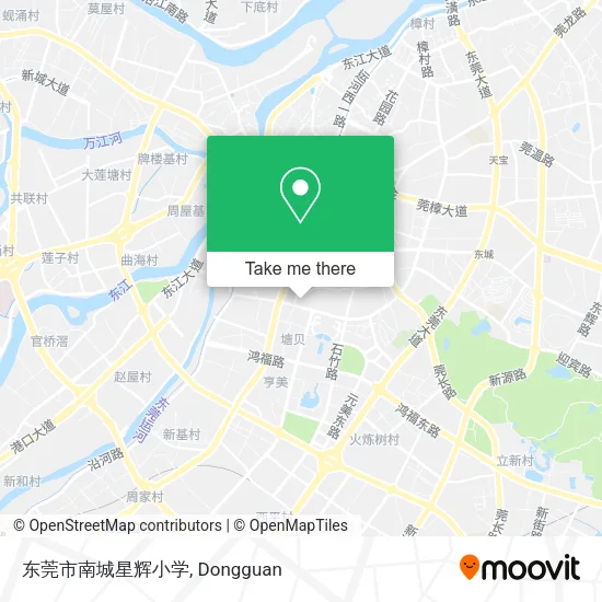 东莞市南城星辉小学 map