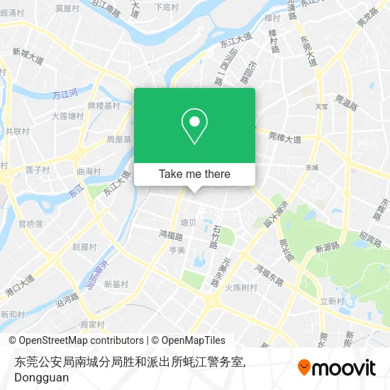 东莞公安局南城分局胜和派出所蚝江警务室 map
