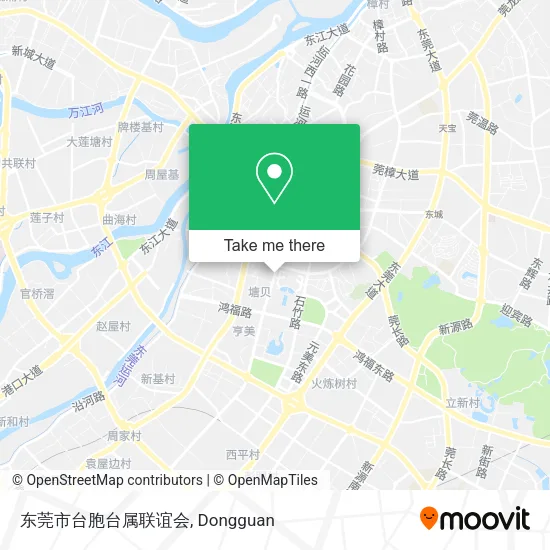 东莞市台胞台属联谊会 map