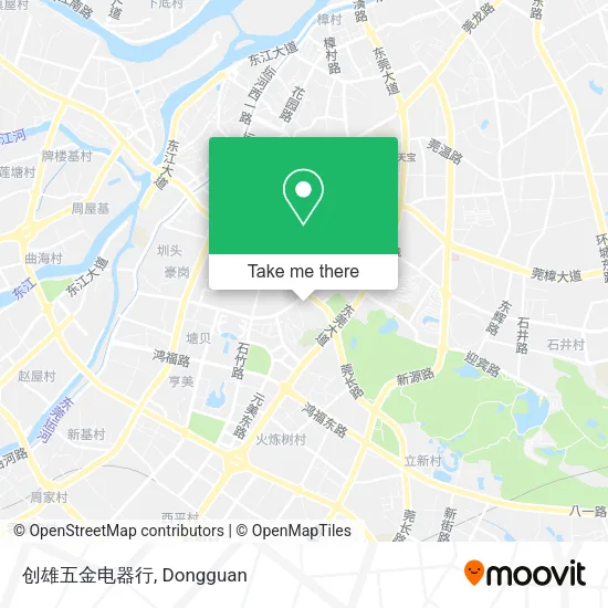 创雄五金电器行 map