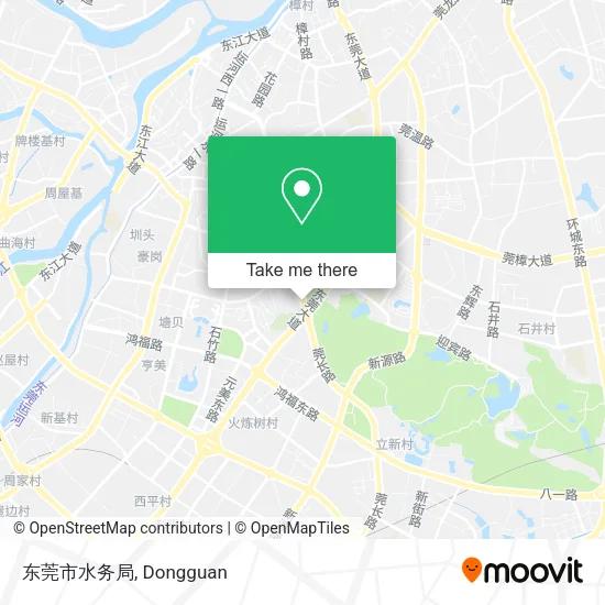 东莞市水务局 map