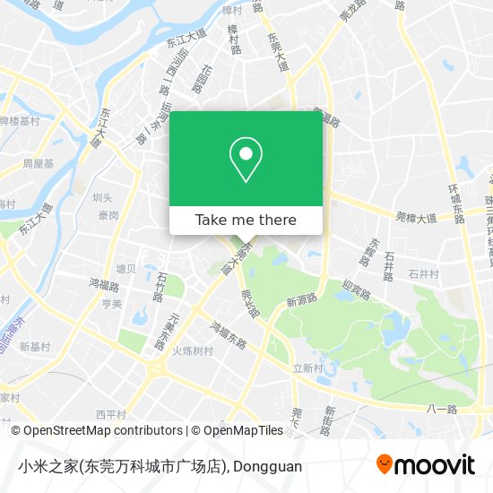 小米之家(东莞万科城市广场店) map