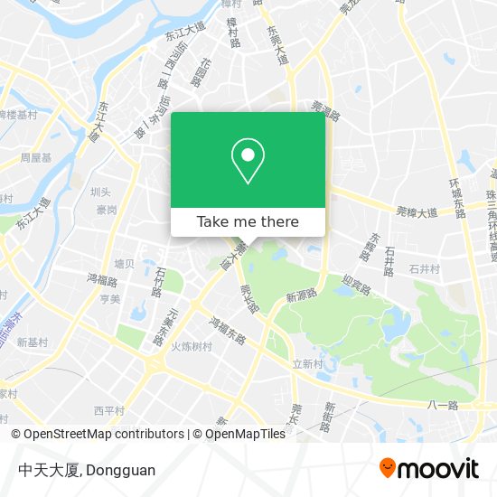 中天大厦 map
