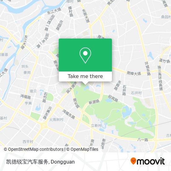凯德锐宝汽车服务 map