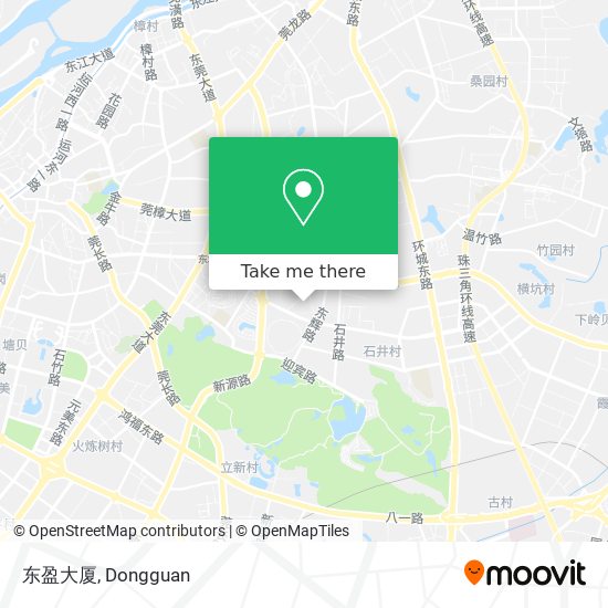 东盈大厦 map