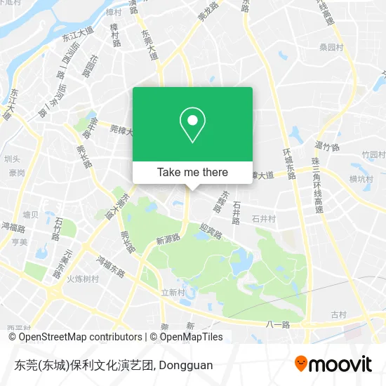 东莞(东城)保利文化演艺团 map