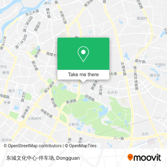 东城文化中心-停车场 map